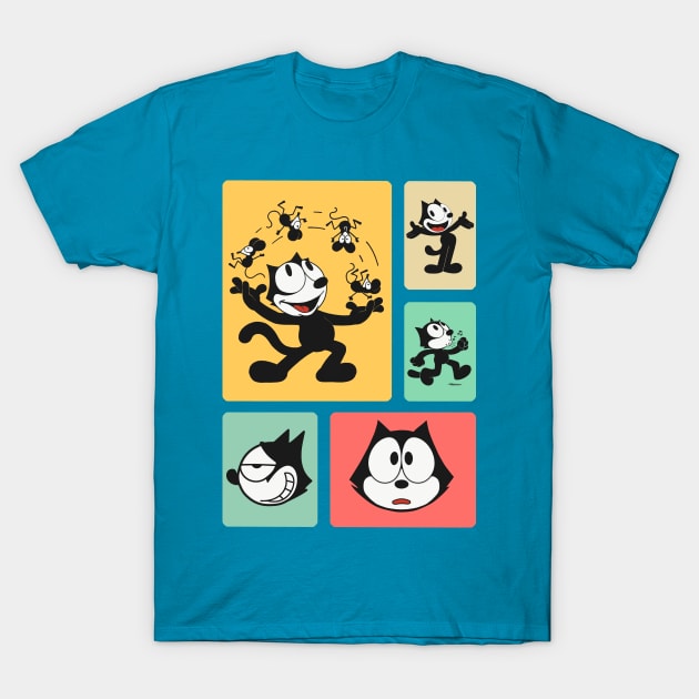 Cute Felix T-Shirt by Kurang Kuning